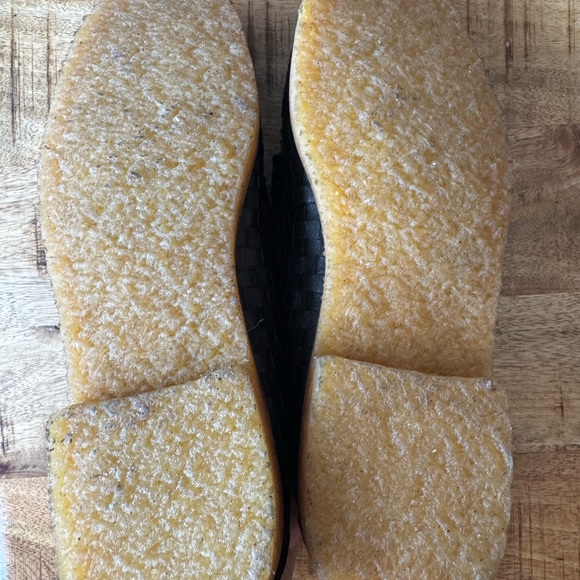 GH BASS Black Woven crepe Leather Mens penny Loafers Larsen Weejuns NWOT Sz 10 - Picture 6 of 7